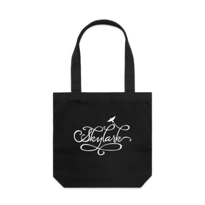 Large black tote bag Thumbnail